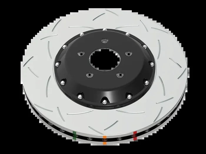 DBA 2020+ Chevrolet Corvette C8 Z51 Front Slotted 5000 Series Rotor w/ NAS Nuts