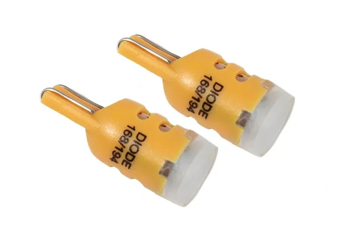 Diode Dynamics 194 LED Bulb HP5 LED – Amber (Pair)