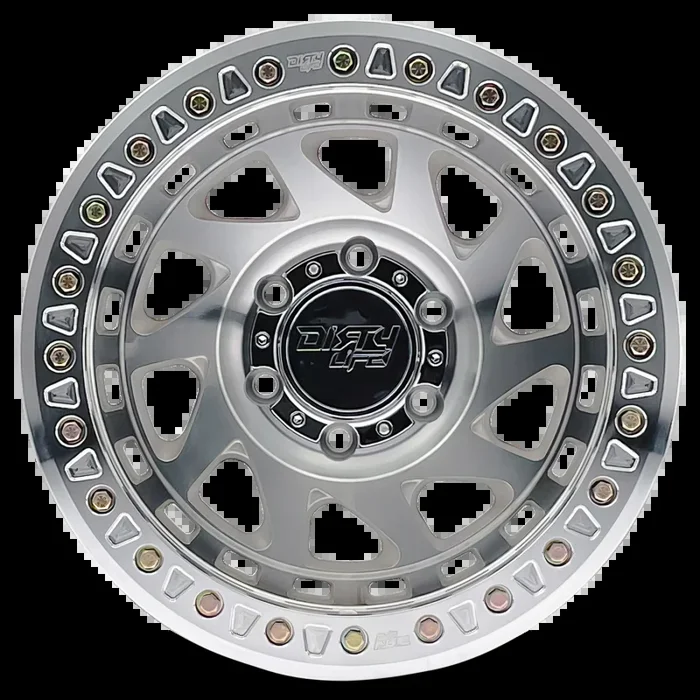 Dirty Life 9313 Enigma Race 17×9 / 8×165.1 BP / -12mm Offset / 130.8mm Hub Machined Wheel