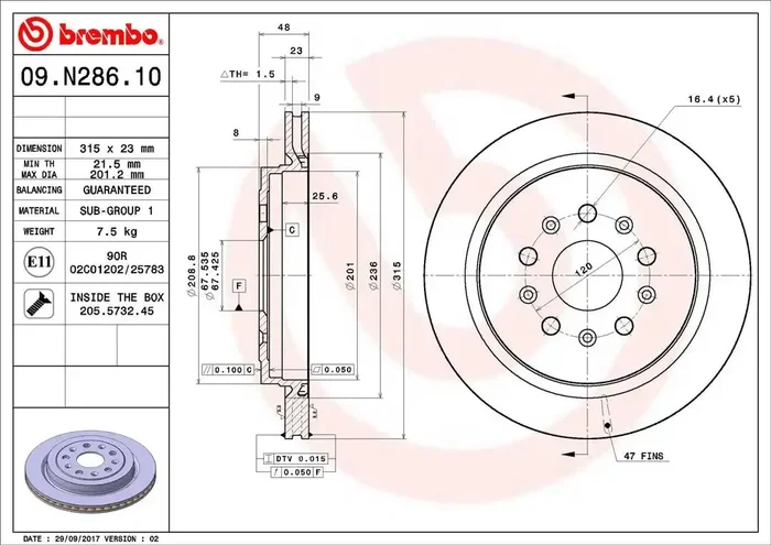 DISC BRAKE ROTOR