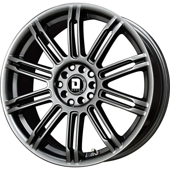 Drag Wheels DR62 Gunmetal Gray 17×7.5 | 5×100/5×114.3 (DR621775054573GM1)