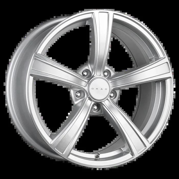 Drag Wheels DR72 Silver w/ Machined Spoke Faces 18×8.5 | 5×120 (DR721885234072SM)