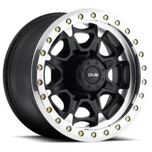 DV8 Offroad 882 True Beadlock; Matte Black; 15 X 7; BP 4 X156; OS +0 882B-5705600