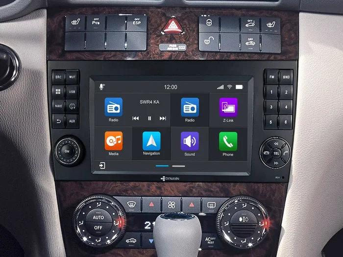 Dynavin D9-MBC Radio Navigation Mercedes G-Class “G Wagon ” w/ Standard Audio (08-11) 7 ” Touchscreen Android Auto / Apple Carplay