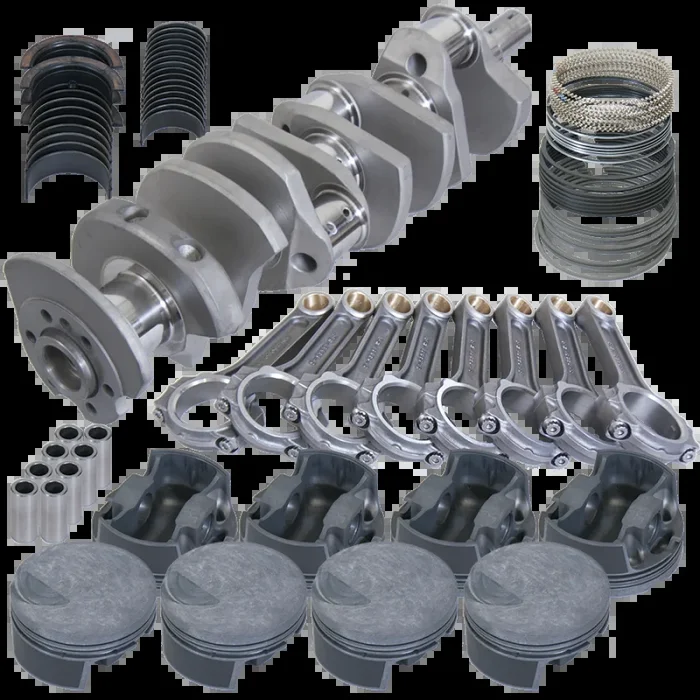 Eagle Chevy 454 4.250in Crank 6.385in I-Beam Rods -3cc Flat Top 4.310in Pistons Rotating Assembly