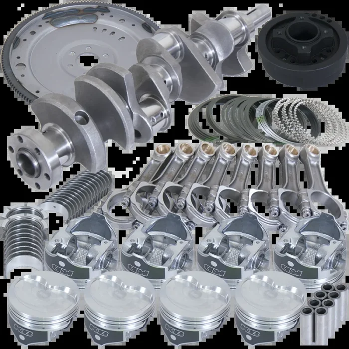 Eagle Ford 302 V-Rib Belts 157 Tooth Flexplate Balanced Rotating Assembly 5.400in I-Beam +.060 Bore