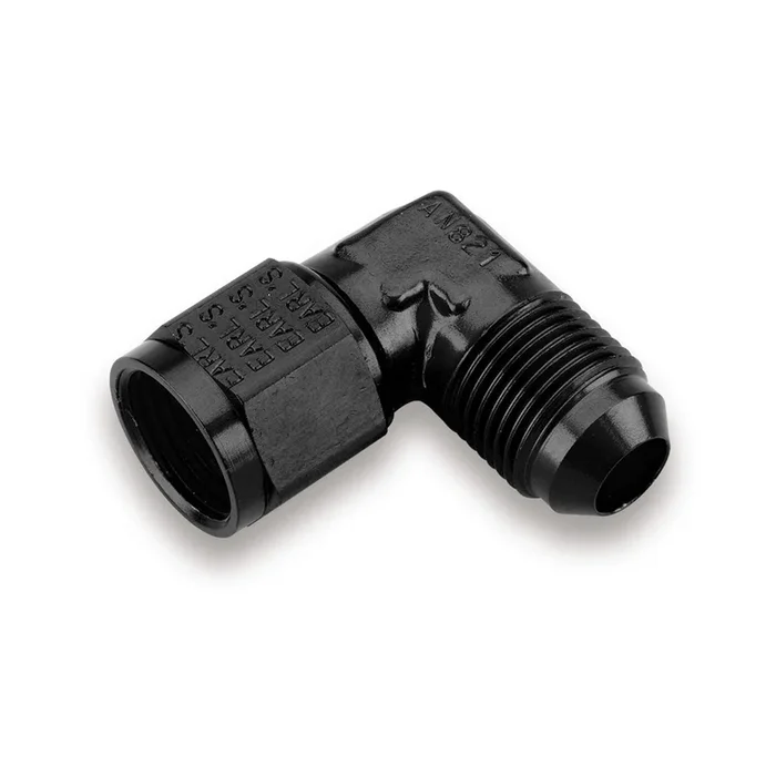 Earl’s Performance Ano-Tuff -8 90 Deg Male To Female Swivel (AT921108ERL)