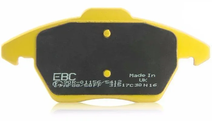 EBC ‘Yellowstuff’ Front Brake Pads for AP Racing CP5060-2 & CP5555 Calipers (DP4006R)