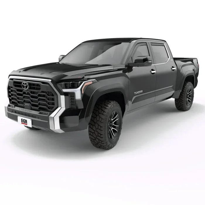 EGR 22-24 Toyota Tundra 66.7in Bed Summit Fender Flares (Set of 4) – Painted to Code Black