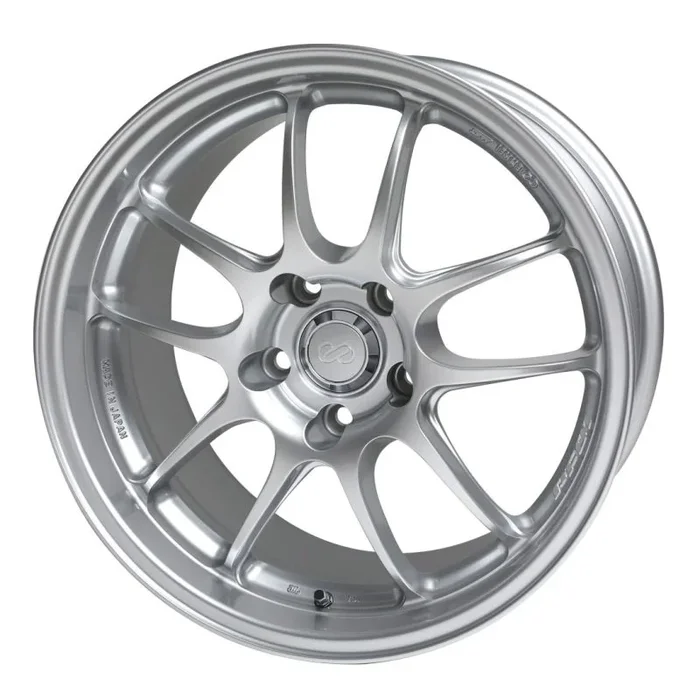Enkei PF01 15×7 4×100 35mm Offset Silver Wheel