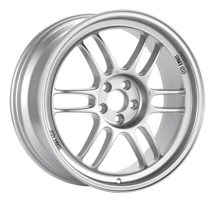 Enkei RPF1 16×7 4×114.3 43mm Offset 73mm Bore Silver Wheel