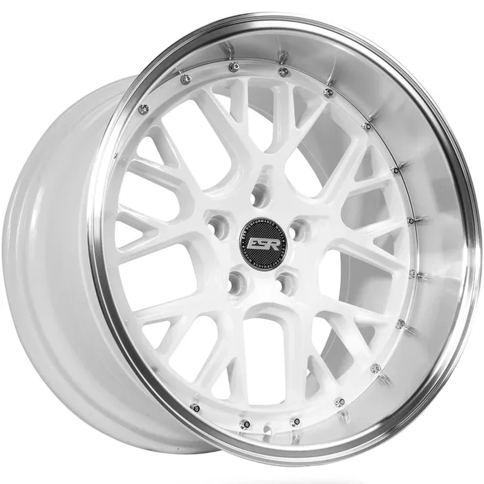 ESR Wheels CS11 Gloss White w/ Machined Lip 19×9.5 | 5×114.3 (99551422 CS11WHT-ML)