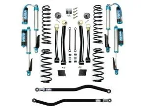 EVO Jeep Wrangler JL 3.5 Enforcer 4XE Lift Stage 3 PLUS with EVO SPEC King 2.5 Shocks with Adjusters – EVO-3013S3EPKA