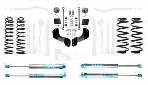 EVO MFG JL 2.5‘ Diesel Enforcer OVERLAND Lift Stage 1 with EVO SPEC KING 2.0 Shocks – EVO-3012S1DK2