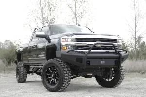 Fab Fours CH08-Q2062-1 Elite Front Bumper – Bulletproof Off-Road