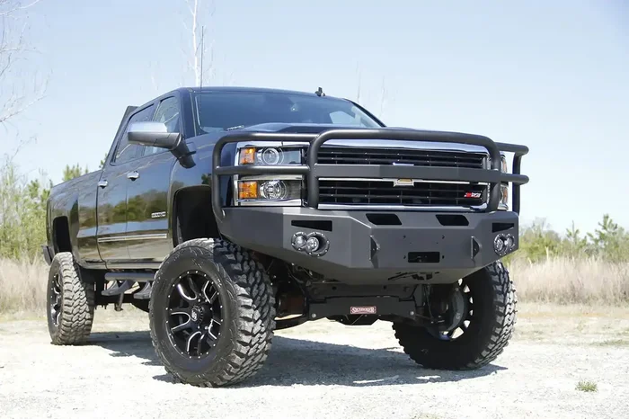 Fab Fours CH14-A3050-B – Premium Heavy Duty Winch Front Bumper