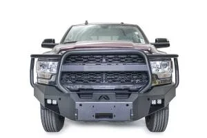 Fab Fours DR19-A4450-B Premium Winch Front Bumper – Bulletproof Off-Road