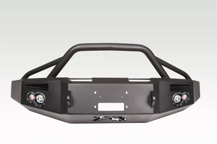 Fab Fours FF15-H3252-B – Premium Heavy Duty Winch Front Bumper