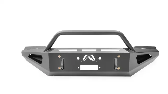 Fab Fours FF18-RS4562-1 – Red Steel Front Bumper w/Pre-Runner Guard