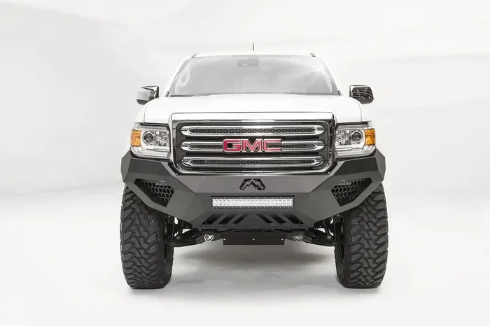 Fab Fours GC15-D3451-1 – Vengeance Front Bumper 2 Stage Black Powder Coated No Guard