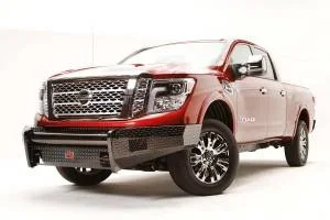 Fab Fours NT16-K3761-1 Black Steel Front Bumper – Bulletproof Off-Road