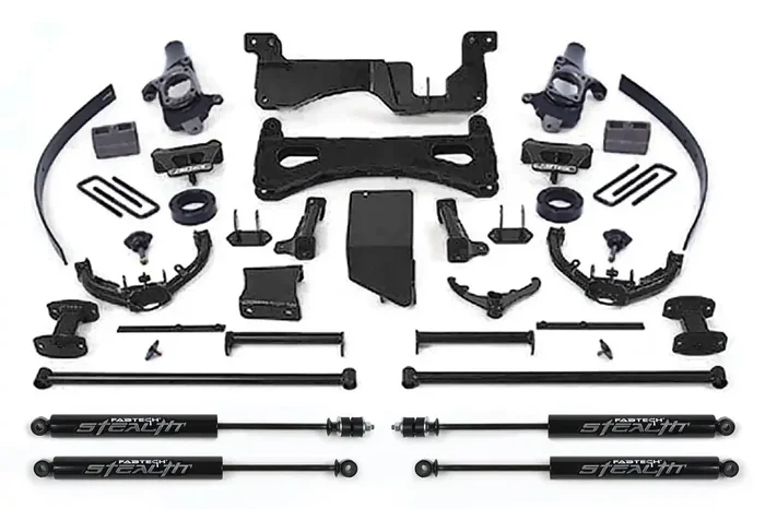 Fabtech K1015M 8 PERF SYS W/STEALTH 01-06 GM C/K2500HD, C/K3500 NON DUALLY.