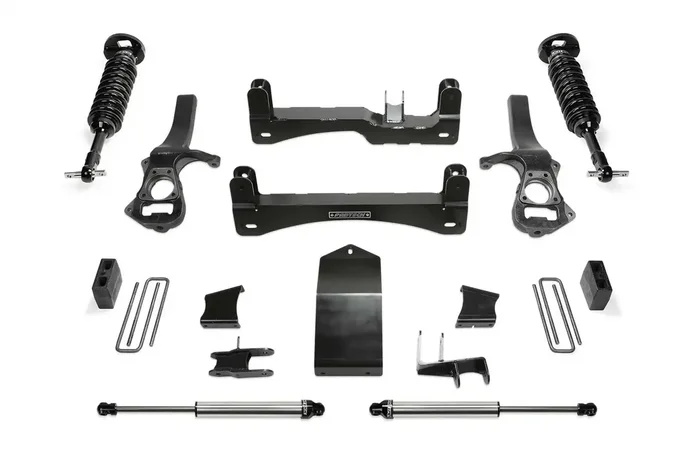Fabtech K1140DL 4 PERF SYS W/ DL 2.5 & 2.25 2019-22 GM C/K1500 P/U W/TRAIL BOSS/AT4 PKG.