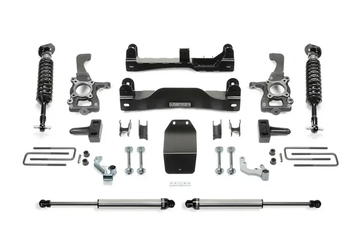 Fabtech K2192DL 4 PERF SYS W/ DLSS SHKS 2014 FORD F150 4WD.
