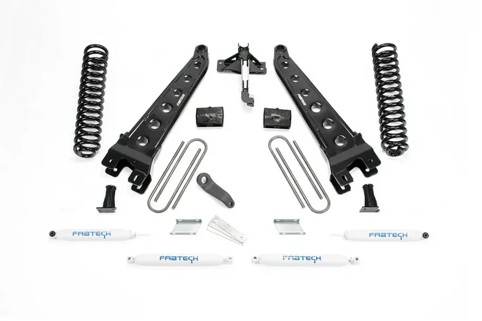 Fabtech K2218 6 RAD ARM SYS W/COILS & PERF SHKS 17-21 FORD F250/F350 4WD DIESEL.