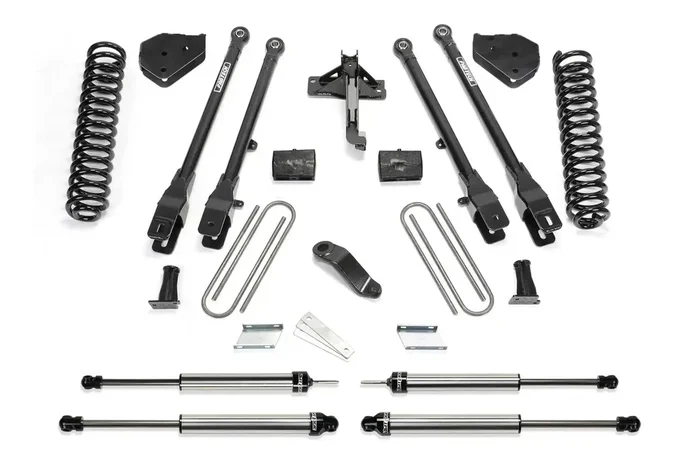 Fabtech K2337DL 6 4LINK SYS W/COILS & DL SHKS 19-20 FORD F450/550 4WD DIESEL.