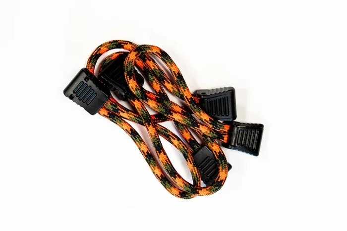Fishbone Offroad Paracord Zipper Pulls 5 Pcs Orange Camo