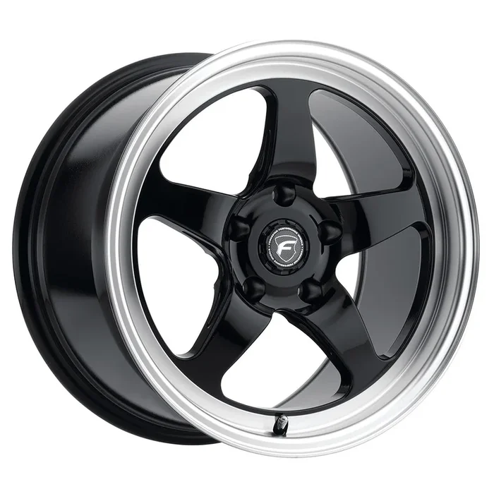 Forgestar D5 Drag Wheels (17×10 5×120 ET+45 78.1) Gloss Black Mach