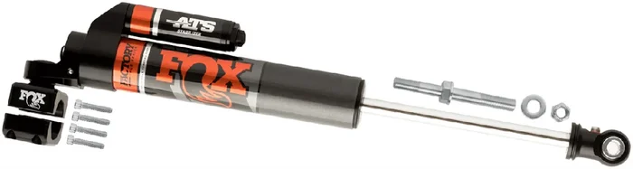 FOX 2.0 ATS Race Steering Stabilizer Jeep Wrangler JK 2 Dr/4Dr (07-18) Through-Shaft / 1-3/8 ” Clamp – 983-02-145