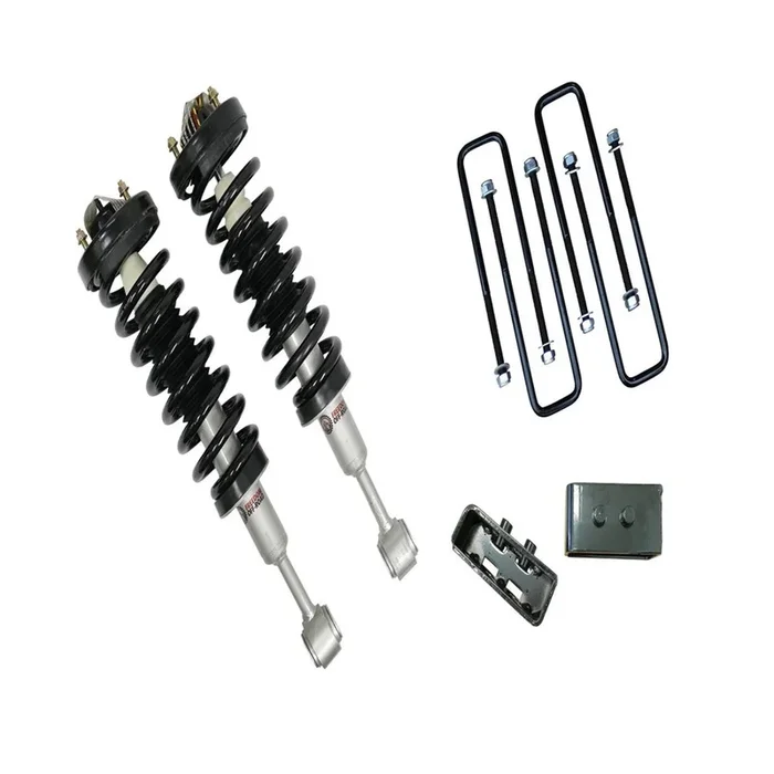 Freedom Offroad Lift Kits Lincoln Mark LT 4WD (06-08) Front 3 ” Lift Struts / 2 ” Rear Blocks w/ U Bolts