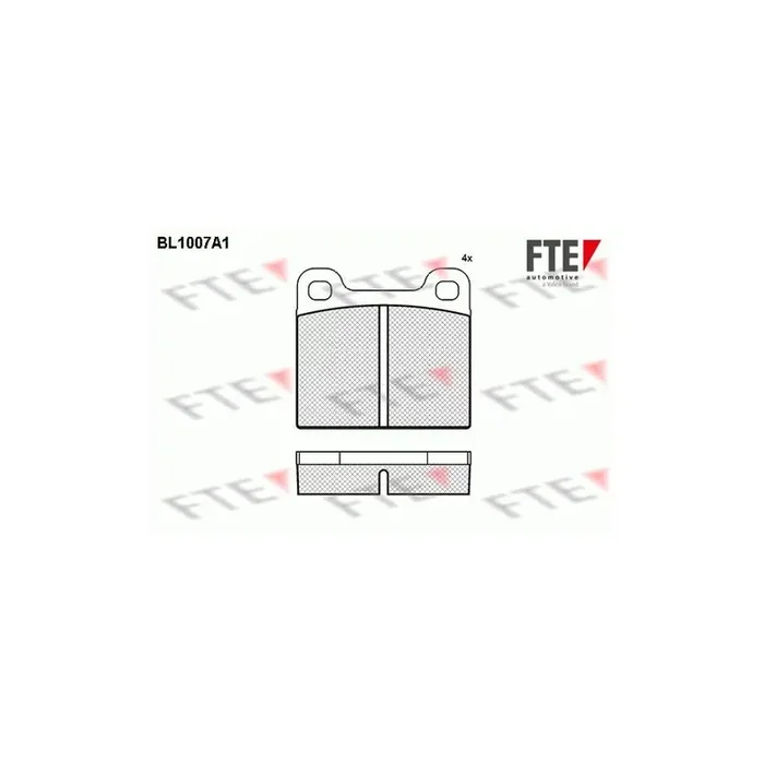 FTE 9010003 Brake Pad Set