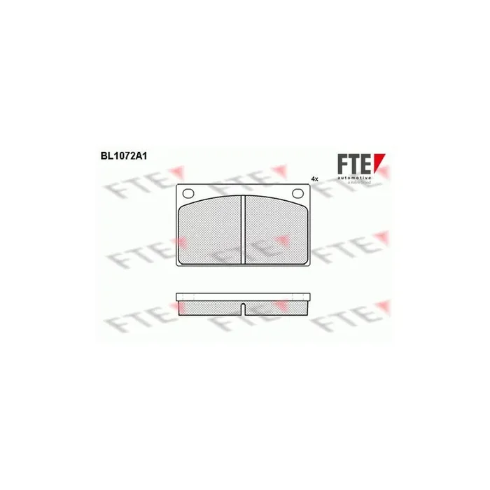 FTE 9010023 Brake Pad Set