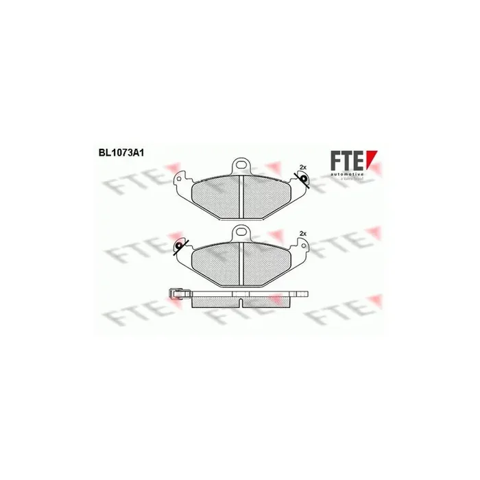 FTE 9010024 Brake Pad Set