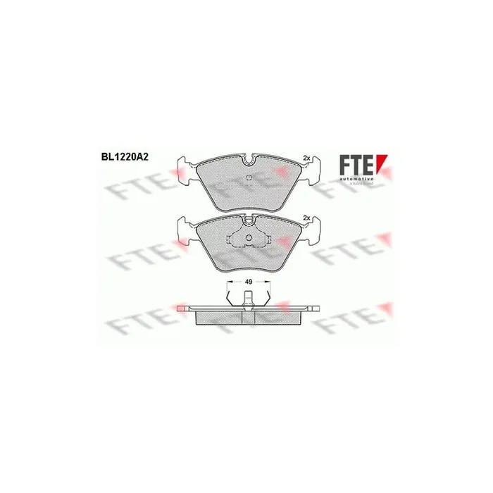 FTE 9010066 Brake Pad Set