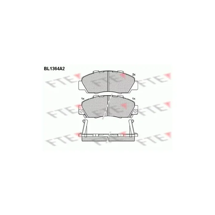 FTE 9010142 Brake Pad Set