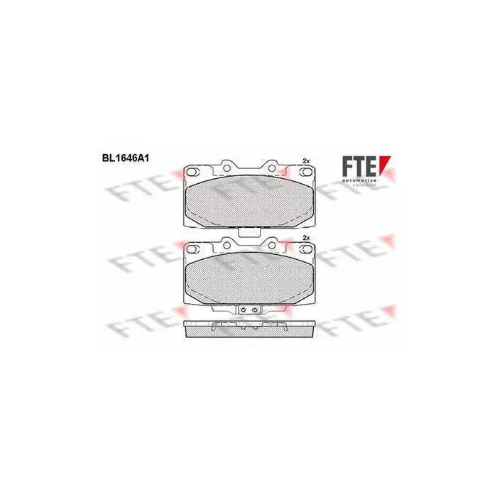 FTE 9010267 Brake Pad Set