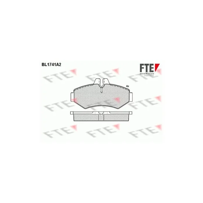 FTE 9010325 Brake Pad Set
