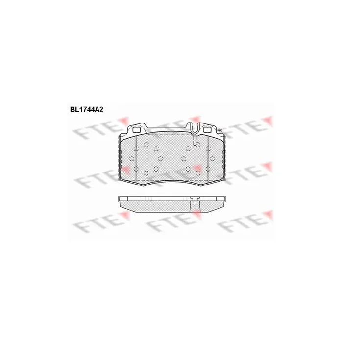 FTE 9010328 Brake Pad Set
