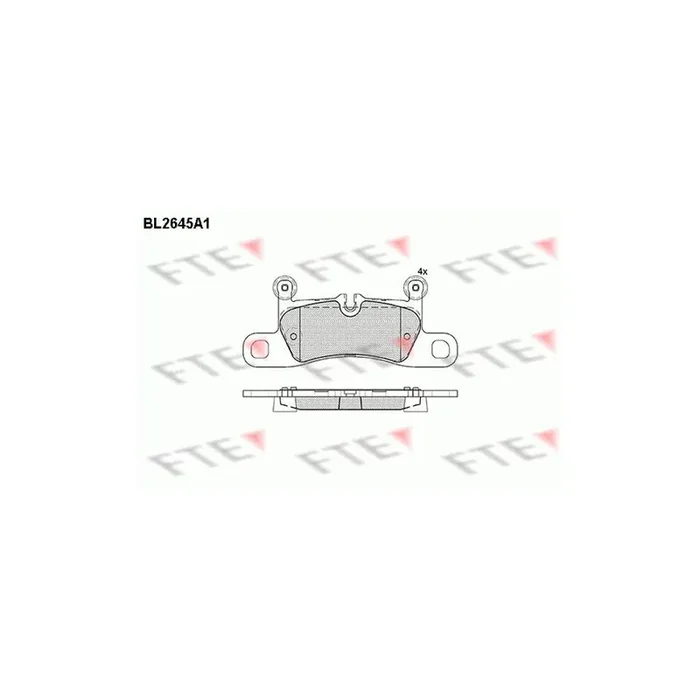 FTE 9010888 Brake Pad Set