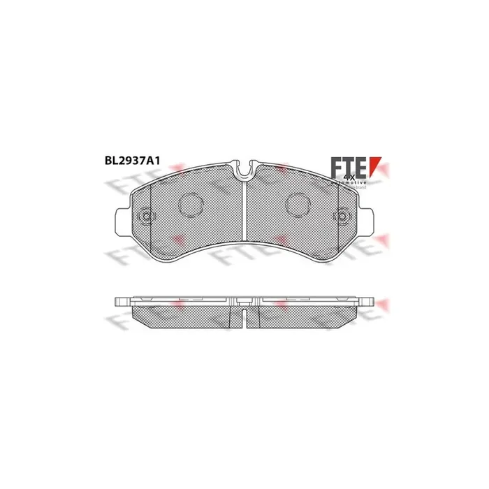 FTE 9011181 Brake Pad Set Suitable for Mercedes-Benz Sprinter