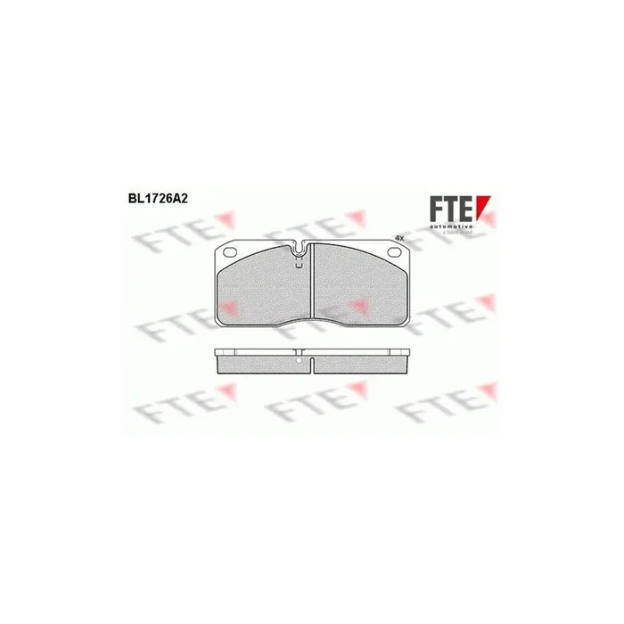 FTE 9500018 Brake Pad Set