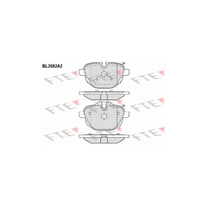 FTE Bl2082A2 Brake Pad Set