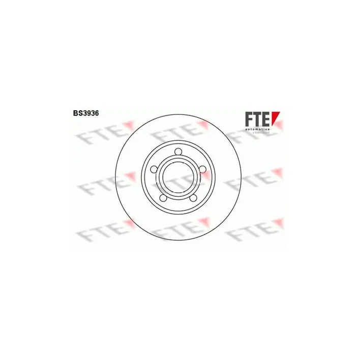 FTE Bs3936 Brake Disc