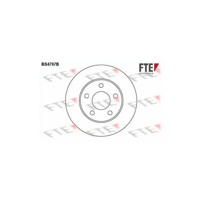 FTE Bs4797B Brake Disc