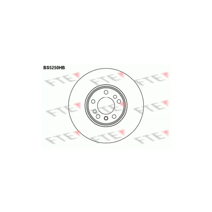 FTE Bs5250Hb Brake Disc