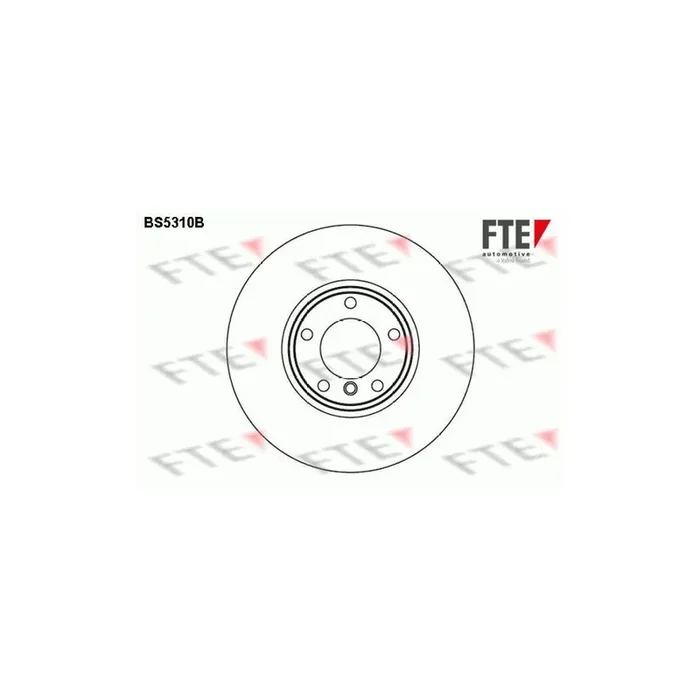 FTE Bs5310B Brake Disc for BMW 5 Series
